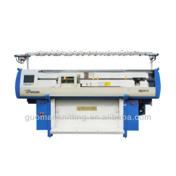 three system auto flat knitting machine with comb(GUOSHENG)